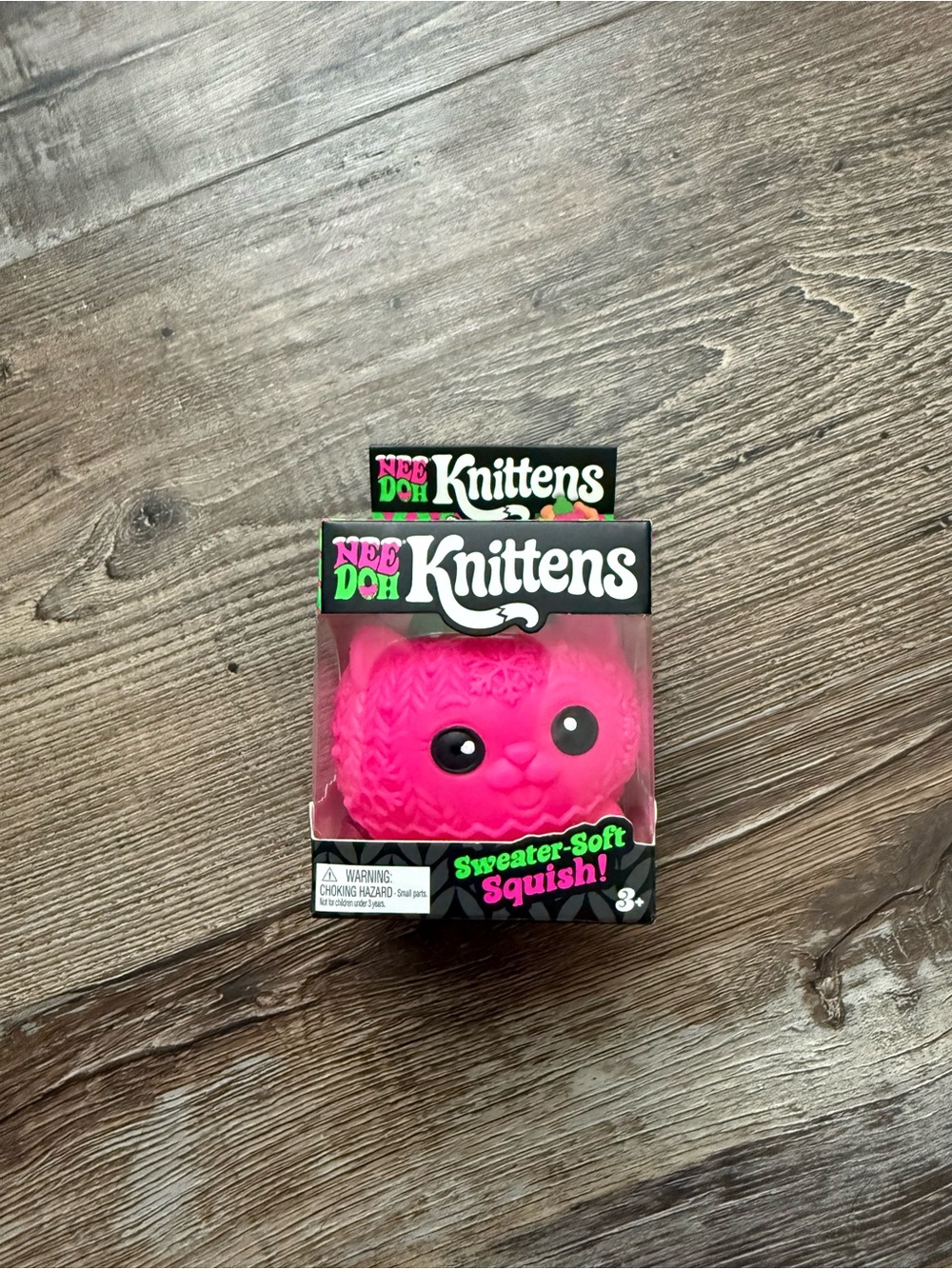 Pink Needoh Knitten